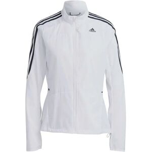 adidas Vit Marathon 3-Stripes Jacka - Löpning - Kvinna adidas Vit Marathon 3-Stripes Jacka - Löpning - Kvinna