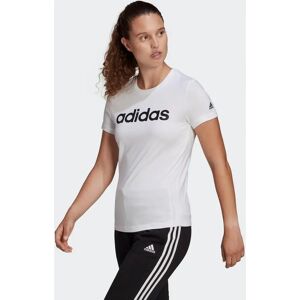 adidas - Essentials Slim Logo T-Shirt - Vit - T-Shirt adidas - Essentials Slim Logo T-Shirt - Vit - T-Shirt