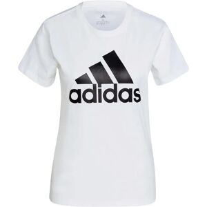 adidas Womens LOUNGEWEAR Essentials Logo T-Shirt - White - Casual Sporty adidas Womens LOUNGEWEAR Essentials Logo T-Shirt - White - Casual Sporty
