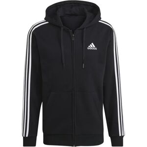 Adidas Essentials Reißverschluss-Hoodie - Schwarz - Kapuzenpullover Adidas Essentials Reißverschluss-Hoodie - Schwarz - Kapuzenpullover