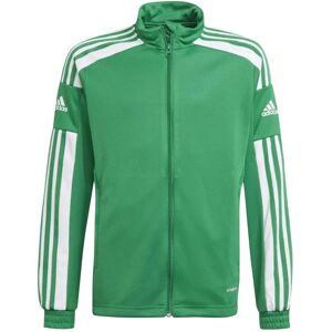 Adidas Squadra 21 GP6456 Zipped Green Training Sweatshirt - Sweatshirt Adidas Squadra 21 GP6456 Zipped Green Training Sweatshirt - Sweatshirt