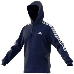 adidas - Essentials Fleece Cut 3-Stripes Hoodie - Blau - M - Hoodie adidas - Essentials Fleece Cut 3-Stripes Hoodie - Blau - M - Hoodie
