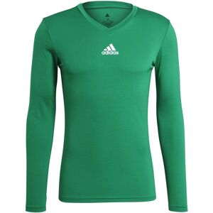 Adidas GN7504 Grøn Langærmet T-shirt til mænd - Hele året Adidas GN7504 Grøn Langærmet T-shirt til mænd - Hele året