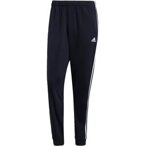 adidas Essentials Warm-Up Tapered 3-Stripes Track Bottoms - Blue adidas Essentials Warm-Up Tapered 3-Stripes Track Bottoms - Blue