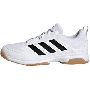 Chaussures de Handball Indoor adidas LIGRA 7 - Blanc - Publicité Chaussures de Handball Indoor adidas LIGRA 7 - Blanc - Publicité
