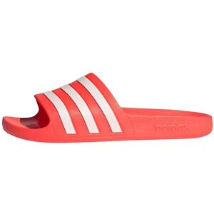 Adidas Adilette Aqua Red/White - Slides for Men & Women - Water Summer Footwear Adidas Adilette Aqua Red/White - Slides for Men & Women - Water Summer Footwear