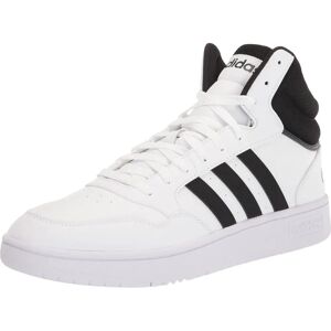 Adidas GW3019 Hoops 30 Mid White Sneakers - Sneakers Adidas GW3019 Hoops 30 Mid White Sneakers - Sneakers