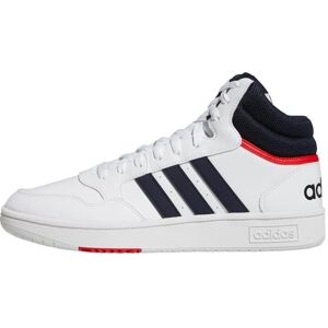 Adidas Hoops 3.0 Mid Białe Vintage Buty - Sneakers Adidas Hoops 3.0 Mid Białe Vintage Buty - Sneakers
