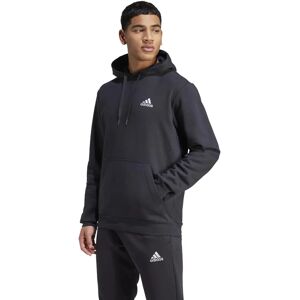 Adidas Feelcozy Model XXL Fleecová Mikina - Celoročně Černá & Bílá Adidas Feelcozy Model XXL Fleecová Mikina - Celoročně Černá & Bílá