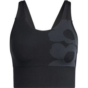 Adidas Marimekko Aeroknit Long Line Bra - Black - Long Line Bra Adidas Marimekko Aeroknit Long Line Bra - Black - Long Line Bra