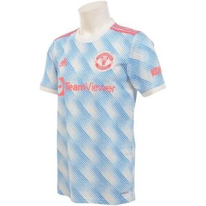 adidas Manchester United 21/22 Away White Football Shirt adidas Manchester United 21/22 Away White Football Shirt