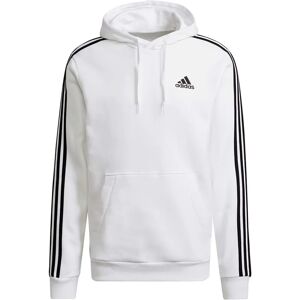 adidas Weiße Essentials Fleece Kapuzenpullover adidas Weiße Essentials Fleece Kapuzenpullover