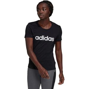 adidas Designed 2 Move Logo T-shirt - Svart Dam Sport-Topp adidas Designed 2 Move Logo T-shirt - Svart Dam Sport-Topp