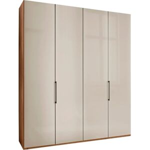 WIEMANN Monaco Kleiderschrank - Glasfront, 4 Türen, Braun WIEMANN Monaco Kleiderschrank - Glasfront, 4 Türen, Braun