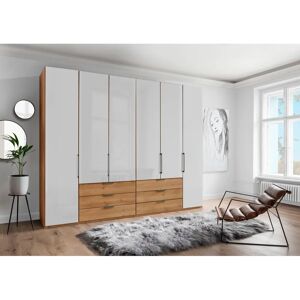 WIEMANN Monaco Kleiderschrank - 6-türig, Braun mit Glasfront WIEMANN Monaco Kleiderschrank - 6-türig, Braun mit Glasfront