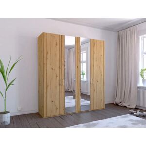 WIEMANN Mainau Kleiderschrank - 4-türig, Verstellbare Regale & Soft-Close WIEMANN Mainau Kleiderschrank - 4-türig, Verstellbare Regale & Soft-Close