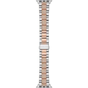 Michael Kors MKS8005 Silber/Rosen Gold Uhrenarmband - Uhrenzubehör Michael Kors MKS8005 Silber/Rosen Gold Uhrenarmband - Uhrenzubehör