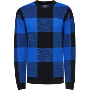 RUSTY NEAL XXL Casual Trui - Met geruit patroon RUSTY NEAL XXL Casual Trui - Met geruit patroon