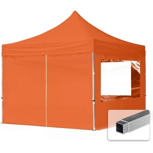 Toolport 3x3 PES 700 Pop Up Gazebo - Orange - Waterproof, Aluminum Toolport 3x3 PES 700 Pop Up Gazebo - Orange - Waterproof, Aluminum