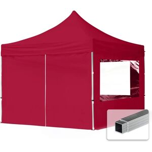 Toolport 3x3 PES 700 Pavillon pliant - Rouge - Tente pliante - Publicité Toolport 3x3 PES 700 Pavillon pliant - Rouge - Tente pliante - Publicité