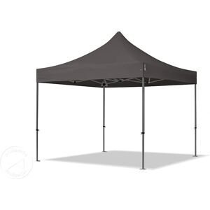 Pop Up Gazebo 3x3m High-performance Polyester 750 grey waterproof TOOLPORT Pop Up Gazebo 3x3m High-performance Polyester 750 grey waterproof TOOLPORT