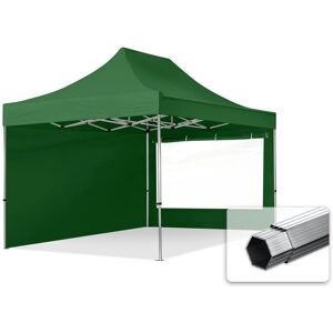 Toolport Professional 3x4.5m Green Aluminum Gazebo - Weatherproof Toolport Professional 3x4.5m Green Aluminum Gazebo - Weatherproof