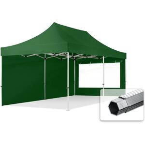 Toolport 3x6m PES 800 Pop Up Gazebo PROFESSIONAL Aluminium 40 mm - Dark Green Toolport 3x6m PES 800 Pop Up Gazebo PROFESSIONAL Aluminium 40 mm - Dark Green