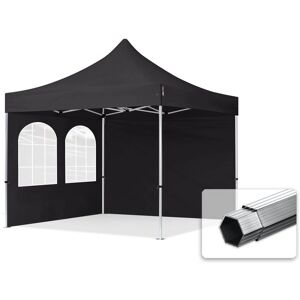 Toolport 3x3m Black Aluminium Pop Up Gazebo - Pop Up Gazebo Toolport 3x3m Black Aluminium Pop Up Gazebo - Pop Up Gazebo