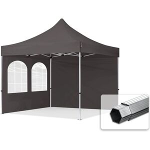 Pabellón desplegable 3x3m Toolport - Aluminio - Gris oscuro Pabellón desplegable 3x3m Toolport - Aluminio - Gris oscuro