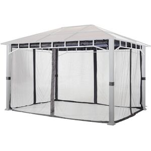 Toolport Moustiquaires Gris Foncé pour Sunset Deluxe 3x4m - Pavillon de jardin - Publicité Toolport Moustiquaires Gris Foncé pour Sunset Deluxe 3x4m - Pavillon de jardin - Publicité
