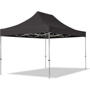 Toolport 3x4.5m PVC 850 Pop up Gazebo - Aluminium, Fire Resistant, Black - Type Toolport 3x4.5m PVC 850 Pop up Gazebo - Aluminium, Fire Resistant, Black - Type