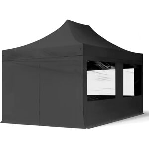 Toolport 3x4.5m Black Pop-up Gazebo - Event Tent Toolport 3x4.5m Black Pop-up Gazebo - Event Tent
