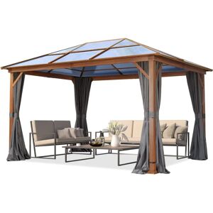 Toolport Garden Gazebo 3x4m Loft Grey Waterproof - Garden Gazebo Toolport Garden Gazebo 3x4m Loft Grey Waterproof - Garden Gazebo