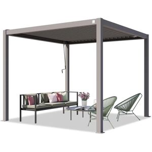 PRIMEYARD Pergola 3x3m - Tetto con lamelle - Ombra da giardino PRIMEYARD Pergola 3x3m - Tetto con lamelle - Ombra da giardino