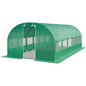 Toolport 3x6m Greenhouse - Durable Steel Frame, Easy Assembly Toolport 3x6m Greenhouse - Durable Steel Frame, Easy Assembly
