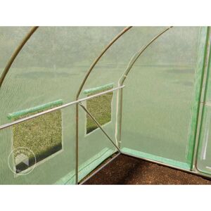 TOOLPORT 3x6m Green Garden Tunnel - Garden Tunnel TOOLPORT 3x6m Green Garden Tunnel - Garden Tunnel