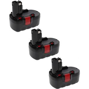 Bosch 18V Power Tool Battery Pack - 3x 3300mAh NiMH - Black/Red Bosch 18V Power Tool Battery Pack - 3x 3300mAh NiMH - Black/Red