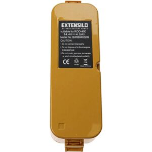 Batteria EXTENSILO - Compatibile con iRobot Roomba 4188, 610, 4100, 4110, 3100 - Giallo, Rosa, Rosso, Salvia Batteria EXTENSILO - Compatibile con iRobot Roomba 4188, 610, 4100, 4110, 3100 - Giallo, Rosa, Rosso, Salvia