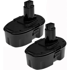 Dewalt Compatible 2x Battery - High Capacity NiMH - Black Dewalt Compatible 2x Battery - High Capacity NiMH - Black