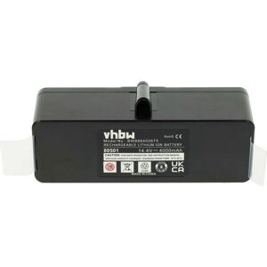 vhbw Battery for Vacuum Cleaner - High Capacity Lithium-Ion - Black vhbw Battery for Vacuum Cleaner - High Capacity Lithium-Ion - Black