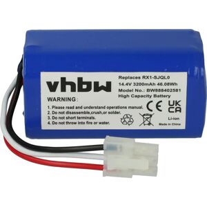 VHBW Battery for Yujin Robot iClebo Smart - 3200mAh, 14.4V - Vacuum Cleaner Accessory VHBW Battery for Yujin Robot iClebo Smart - 3200mAh, 14.4V - Vacuum Cleaner Accessory