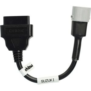 vhbw Suzuki OBD Adapter - 6 Pin to 16 Pin - Motorcycle vhbw Suzuki OBD Adapter - 6 Pin to 16 Pin - Motorcycle