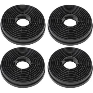 vhbw 4x activated carbon filter - cooker hood - Black vhbw 4x activated carbon filter - cooker hood - Black