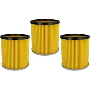 Vhbw 3x pleated vacuum filter - Compatible with Kärcher 2201, 2001, 3011 - Vacuum Cleaner Cartridge Filter Vhbw 3x pleated vacuum filter - Compatible with Kärcher 2201, 2001, 3011 - Vacuum Cleaner Cartridge Filter