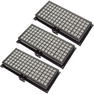 Vhbw 3x Vacuum Cleaner HEPA Filter - Compatible with Miele S442I, S444I, S445I - Black Vhbw 3x Vacuum Cleaner HEPA Filter - Compatible with Miele S442I, S444I, S445I - Black
