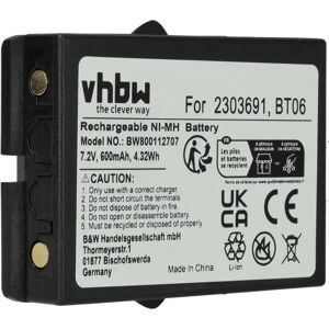 VHBW Danfoss BT06 Battery - High Capacity NiMH - 7.2V - Black - Industrial Remote Control VHBW Danfoss BT06 Battery - High Capacity NiMH - 7.2V - Black - Industrial Remote Control