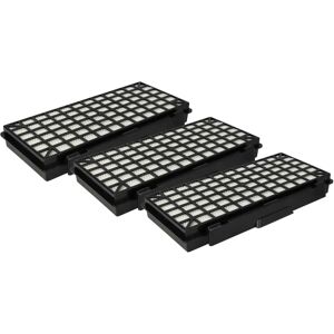 vhbw Z6.0 HEPA Vacuum Filter - 3 Pack - Compatible with Siemens Z6.0, Z5.0 Power Edition 2400W - Black/White vhbw Z6.0 HEPA Vacuum Filter - 3 Pack - Compatible with Siemens Z6.0, Z5.0 Power Edition 2400W - Black/White