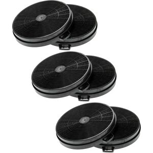 vhbw 6x Activated Carbon Filter - Compatible with Bosch Cooker Hoods vhbw 6x Activated Carbon Filter - Compatible with Bosch Cooker Hoods