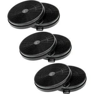 vhbw 6x Activated Carbon Filter - Compatible with Smeg Cooker Hoods vhbw 6x Activated Carbon Filter - Compatible with Smeg Cooker Hoods