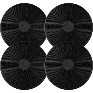 VHBW 4x activated carbon filter - Compatible with KKT Kolbe ART405ED, ART405W, ART405S hood - 17.5cm Black VHBW 4x activated carbon filter - Compatible with KKT Kolbe ART405ED, ART405W, ART405S hood - 17.5cm Black